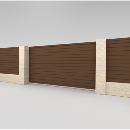 Откатные сэндвич-панель S-гофр